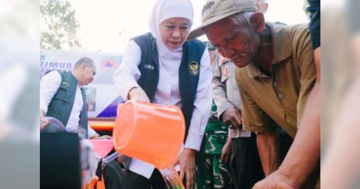 24 Kabupaten dan Kota di Jawa Timur Alami Kekeringan, Pemprov Siapkan Modifikasi Cuaca Usai 3.834 Hektare Lahan Terbakar