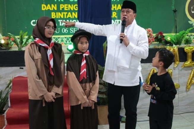 Bupati Tangerang Dorong SIT Al-A'raf Perkuat Pendidikan Karakter di Milad ke-3, Tekankan Kolaborasi Sekolah dan Orang Tua