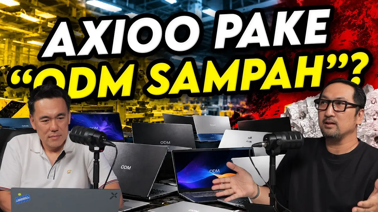 Podcast Axioo Soal Harga Naik & Isu ODM: Penjelasan Langsung dari VP-nya
