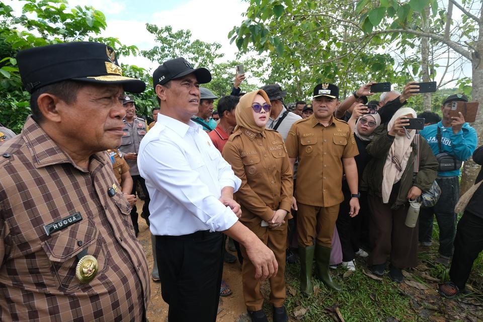 Mentan Pastikan Lahan Pertanian Aman Pascagempa dan Erupsi Anak Krakatau, Pasokan Pangan Tetap Terjaga