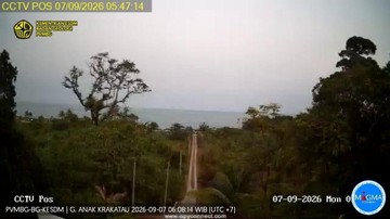 Gunung Anak Krakatau Erupsi Lagi, Badan Geologi Catat Empat Kali Gempa Hembusan