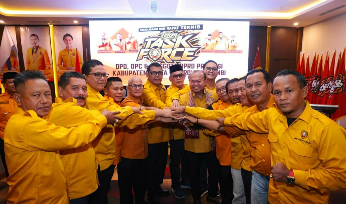 Hanura Jambi Bentuk Task Force untuk Pileg 2029, DPP Turun Langsung Beri Strategi ke Seluruh DPC