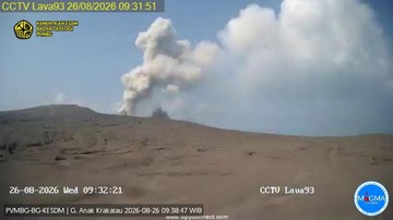 Erupsi Anak Krakatau Ganggu Penerbangan dan Wisata Lampung-Banten, Ini Imbauan Pakar UGM