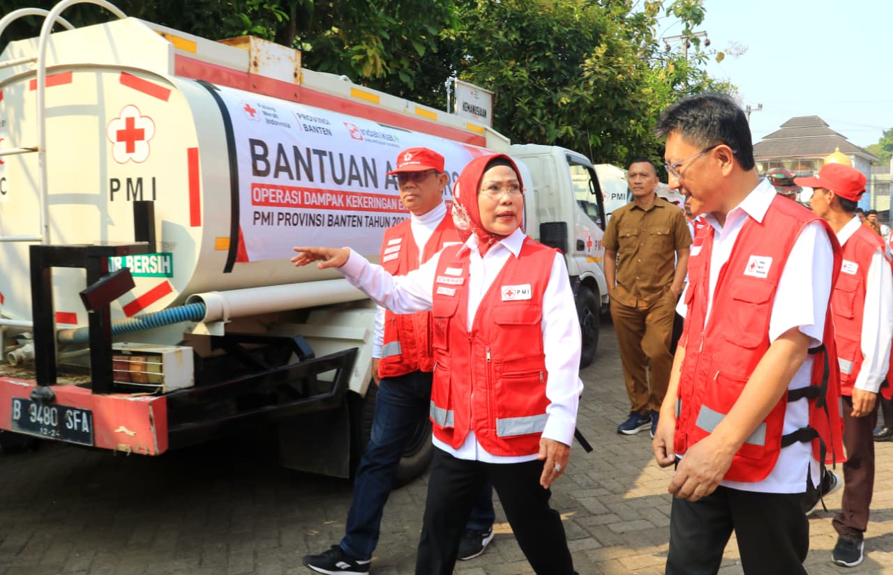 PMI Banten Klaim Dana Hibah Pemprov Dipakai Sesuai Aturan, Sebut 1 Juta Liter Air Bersih Sudah Disalurkan saat Kekeringan