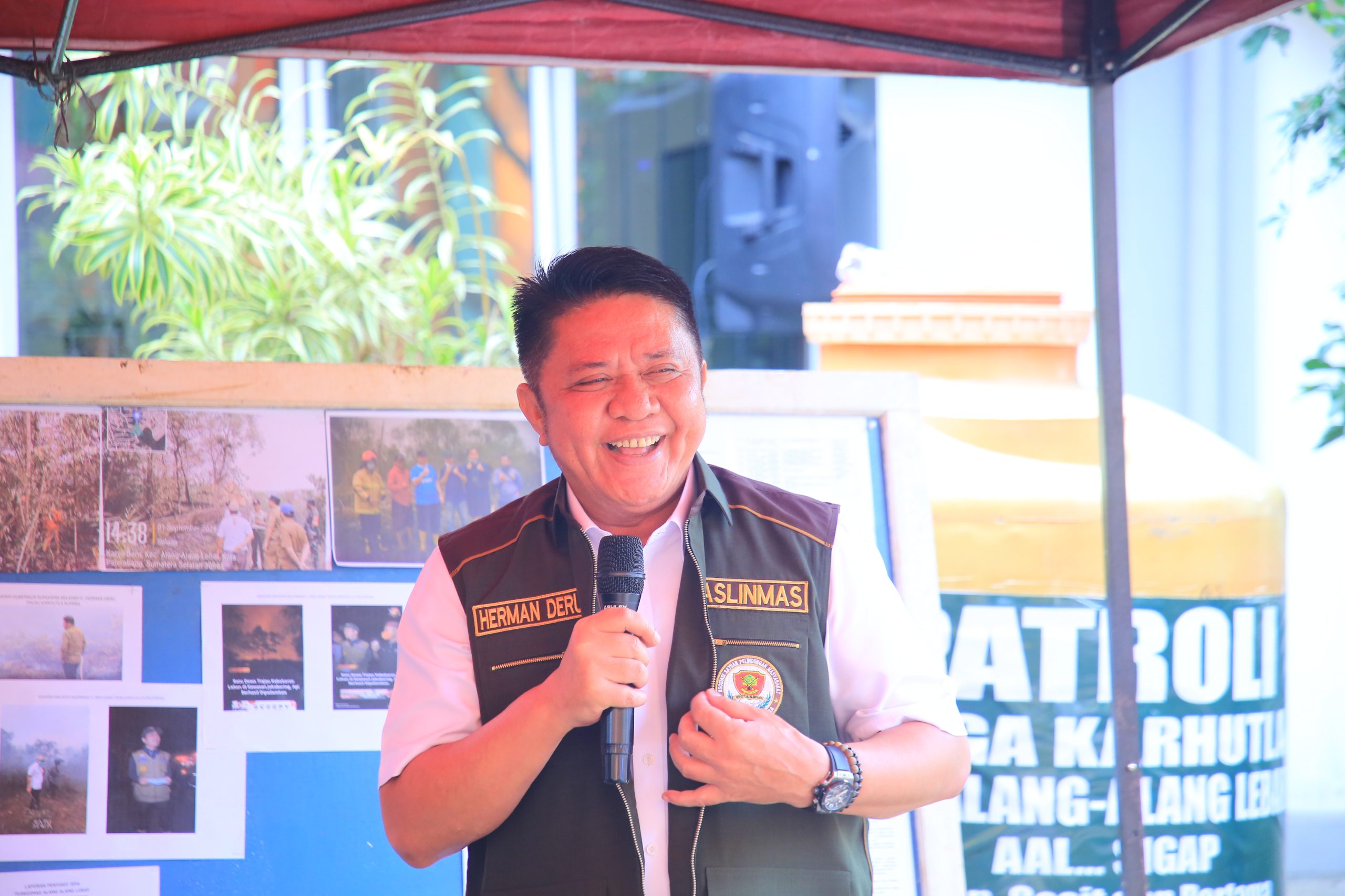 Gubernur Sumsel Herman Deru Tinjau Posko Karhutla Palembang, Soroti 279 Titik Api dan Lahan HGU Terbengkalai