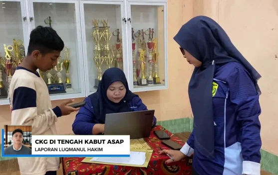 CKG Siswa Banjarmasin Digencarkan di Tengah Kabut Asap, Kasus ISPA Capai 6.841 pada Juli 2026