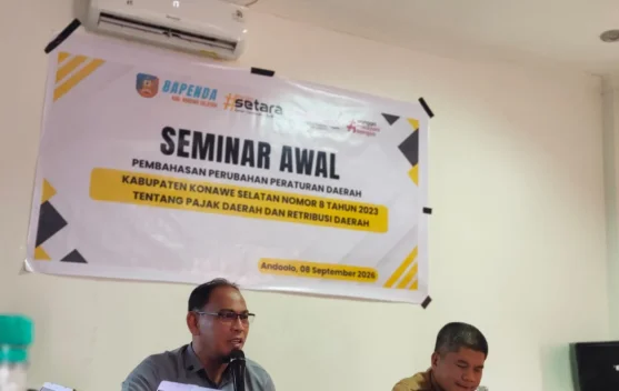 Kanwil Kemenkum Sultra Beri Masukan Substantif untuk Perubahan Perda Pajak dan Retribusi Konawe Selatan