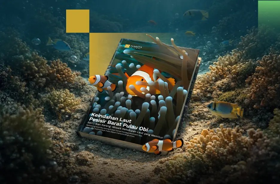 Harita Nickel Luncurkan Buku Ikan Karang Obi, Dokumentasikan 110 Halaman Kekayaan Laut Halmahera Selatan