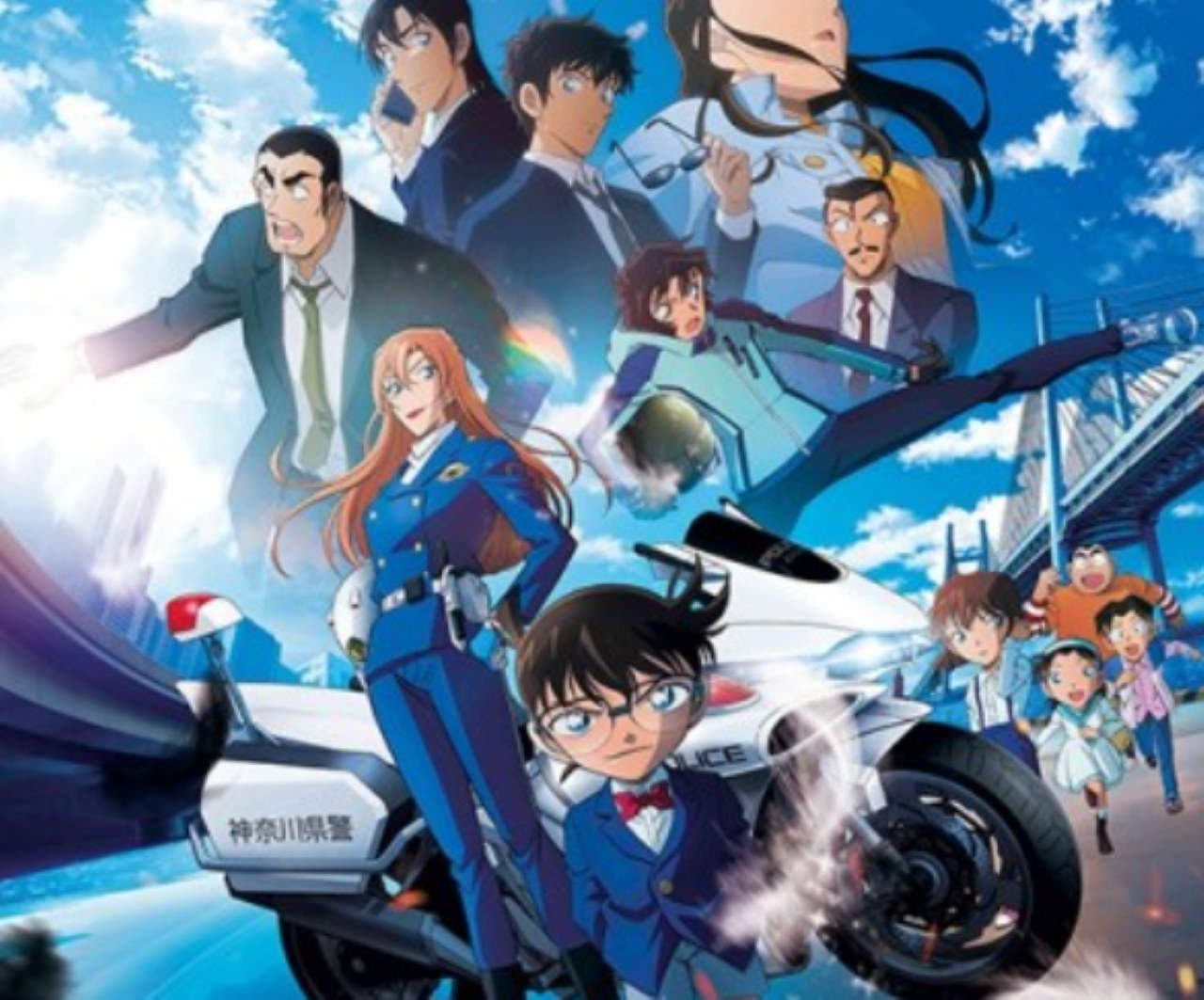 Detective Conan Fallen Angel of the Highway Tayang 9 September 2026, Conan Hadapi Motor Hitam Misterius
