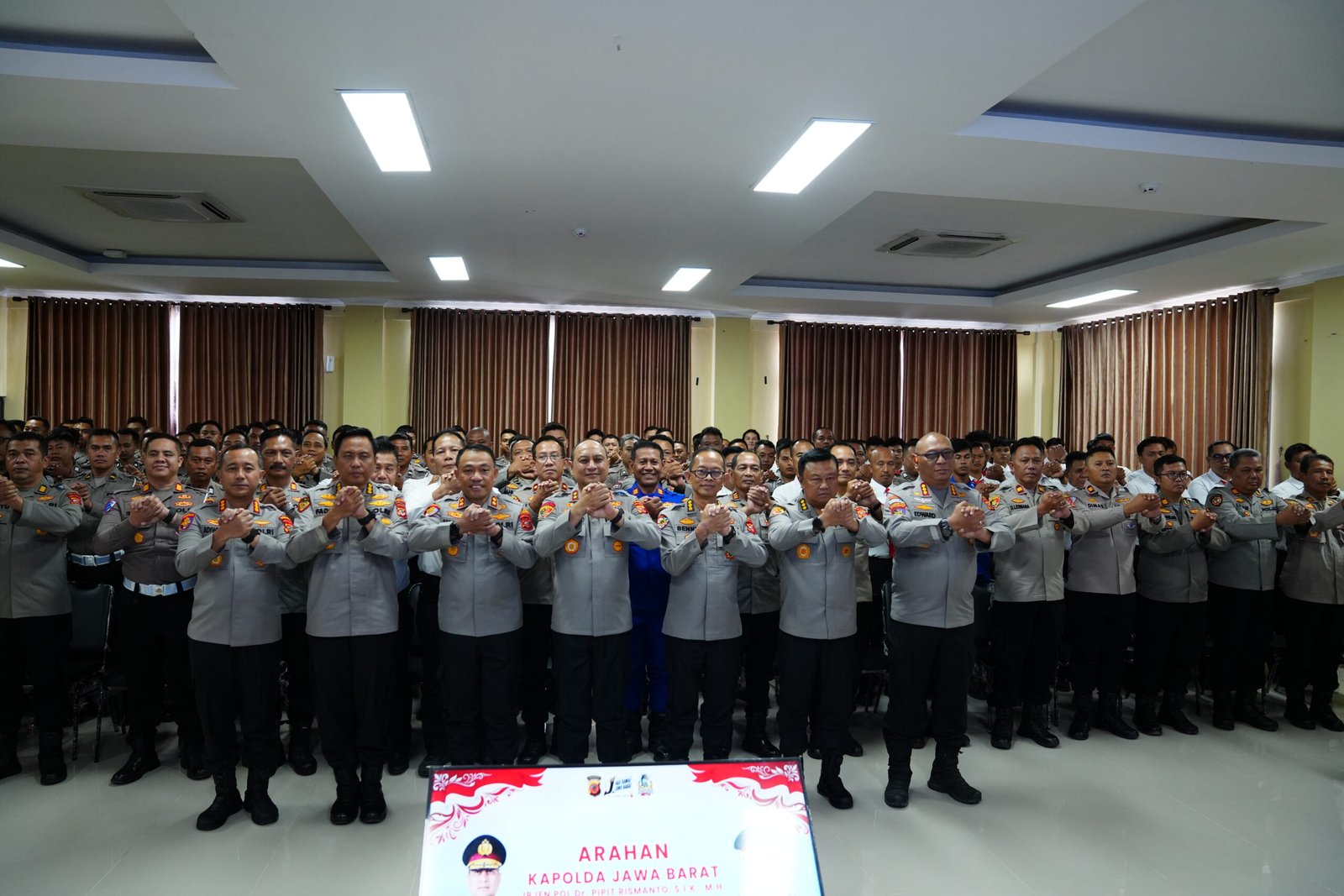Kapolda Jabar Silaturahmi ke Polres Pangandaran, Momentum Pererat Soliditas Personel Jelang Tugas