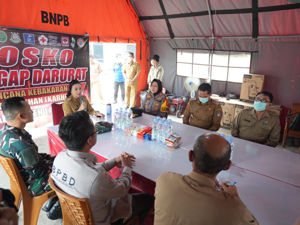 Cegah Karhutla di Landak, Bupati Karolin Minta 3 Perusahaan Perkebunan Diselidiki dan Siapkan Embung