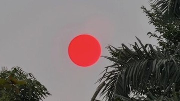 BMKG Jelaskan Matahari Merah di Medan Bukan Fenomena Aneh, Ini Penyebabnya