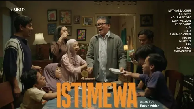 Film Istimewa Angkat Kisah Ayah dan Anak, Sutradara Ruben Adrian Sampai Menangis di Lokasi Syuting