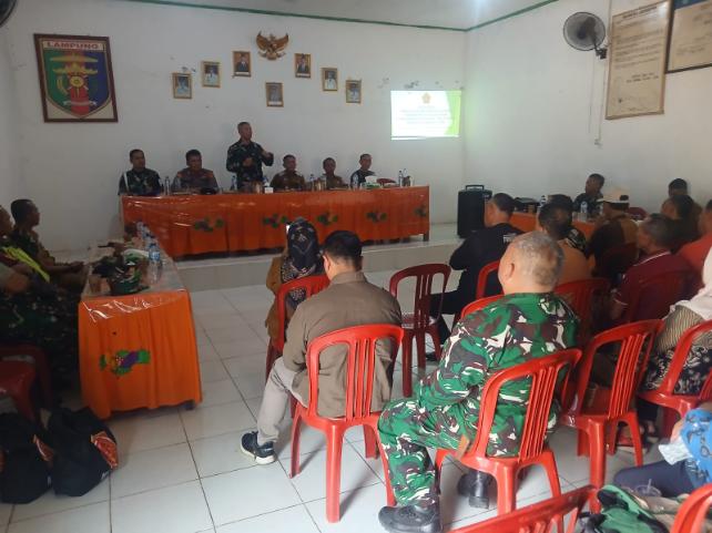 Tim Mabes TNI Gelar Sosialisasi Karhutla di Lampung Utara, 150 Warga dan Gapoktan Jadi Garda Terdepan