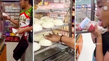 Jilat Hotdog di Minimarket Viral, Kuliner Ekstrem Dunia, hingga Makanan Penyelamat Tenggorokan saat Abu Vulkanik