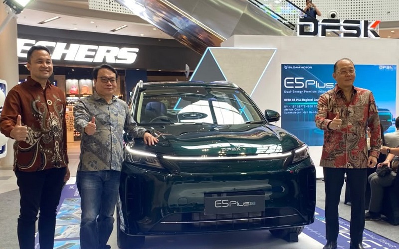 DFSK E5 Plus Resmi Meluncur di Bandung, SUV PHEV Ini Bidik Konsumen Jawa Barat yang Melek Teknologi