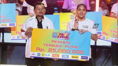 PBVSI Buka Suara soal Junaida Santi yang Menghilang dari Timnas Voli Putri dan Klub Usai Jadi MVP Proliga 2025