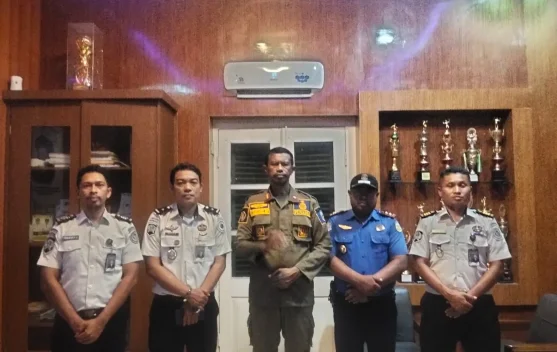 Lapas Namlea Jalin Koordinasi dengan Damkar Buru untuk Antisipasi Kebakaran di Musim Kemarau