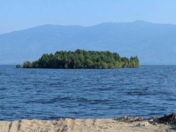 Pulau Terapung Misterius Muncul di Danau Williston Kanada, Ini Penjelasan Pengelola