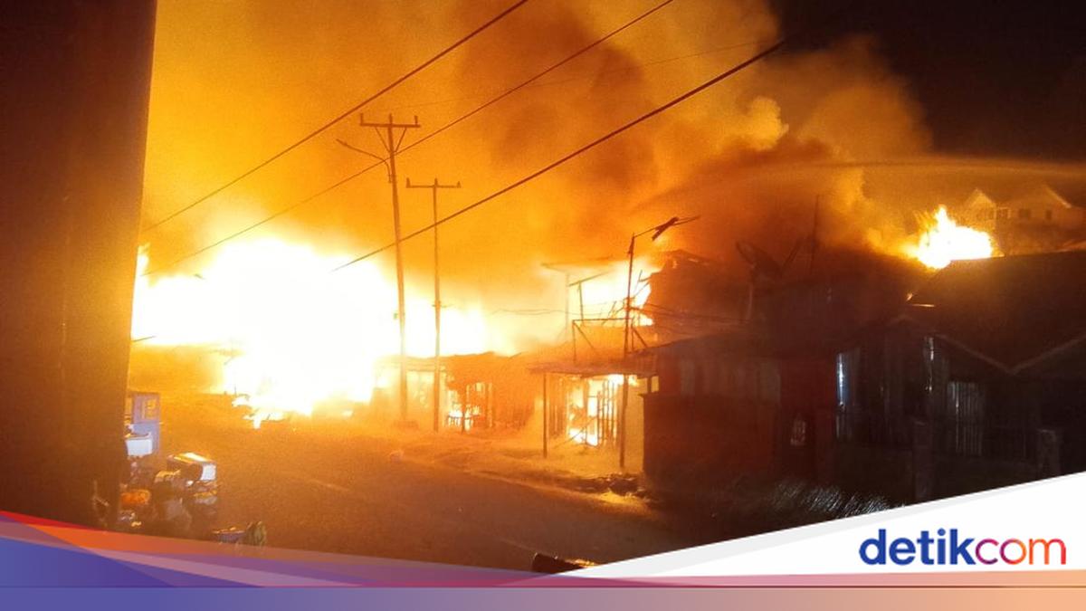11 Warga Makassar hingga Toraja Tewas dalam Kebakaran Pasar Paniai Papua Tengah, 6 di Antaranya Anak-Anak