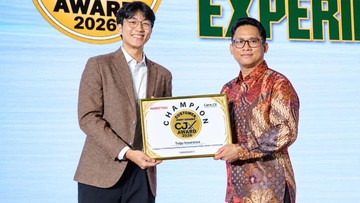 Tugu Insurance Raih Dua Penghargaan Layanan, Laba Bersih Semester I Tumbuh 76,87%