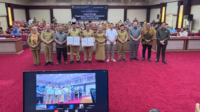 9 Desa di Lampung Selatan Resmi Disepakati Masuk Bandar Lampung, Progres Capai 70 Persen