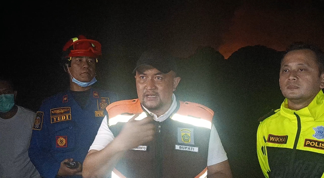 Kebakaran TPAS Galuga Cibungbulang Bogor Belum Padam, Pemkab Tutup Pelayanan Selama Satu Hari