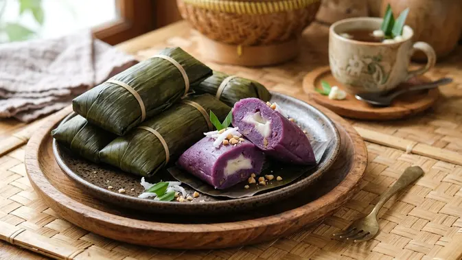 Nagasari Ubi Ungu: Camilan Lembut buat Arisan yang Beda dari Biasanya