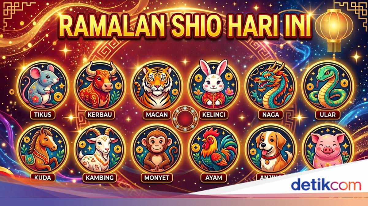 Ramalan Shio Hari Ini: Naga, Monyet, Macan Buka Peluang Besar