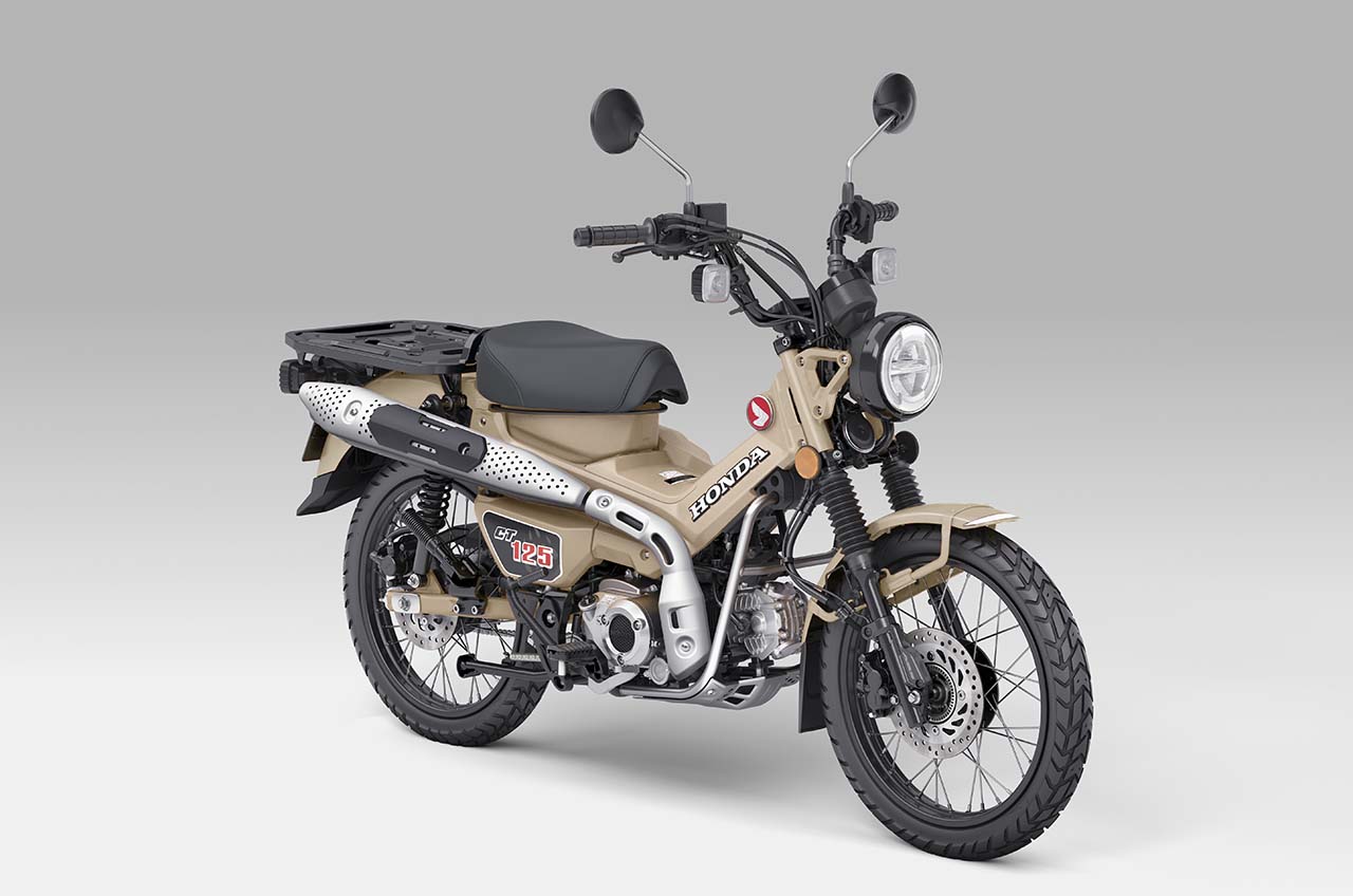 Honda CT125 Matte Fresco Brown Meluncur di Indonesia, Harga Rp 83,5 Juta