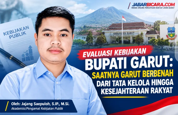 Evaluasi Kebijakan Bupati Garut: Jajang Saepuloh Soroti Angka Kemiskinan 9,39 Persen dan Tata Kelola APBD 2025-2029