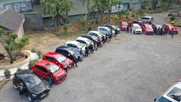Jambore Celebes Toyota Agya Club di Makassar: 200 Member, Ada Pelatihan Safety Driving dari Pebalap TGRI
