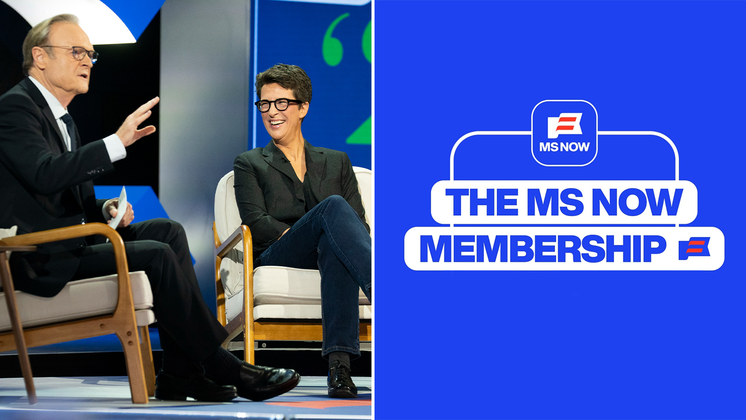 MS Now Rilis 5 Seri Original Bareng Rachel Maddow dan Lawrence O'Donnell