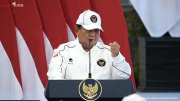 Prabowo Kenang Riko Ganda, Atlet Berkuda yang Bertanding demi Medali dengan Tulang Rusuk Patah