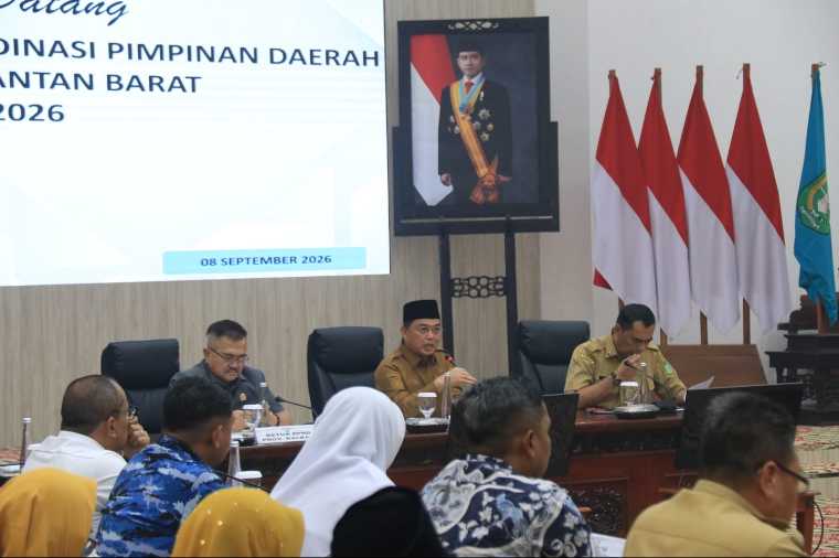 Rapat Forkopimda Kalbar: Ria Norsan Sebut Titik Api Masih Ada di Ketapang dan Kubu Raya, Anggaran BTT Disiapkan