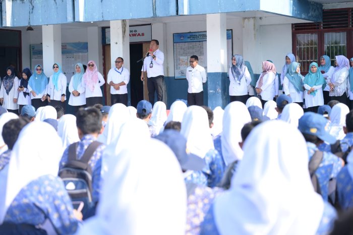 Sekda Ternate Rizal Marsaoly Sambangi SMPN 3, Dorong Rapor Pendidikan Tak Sekadar Administrasi
