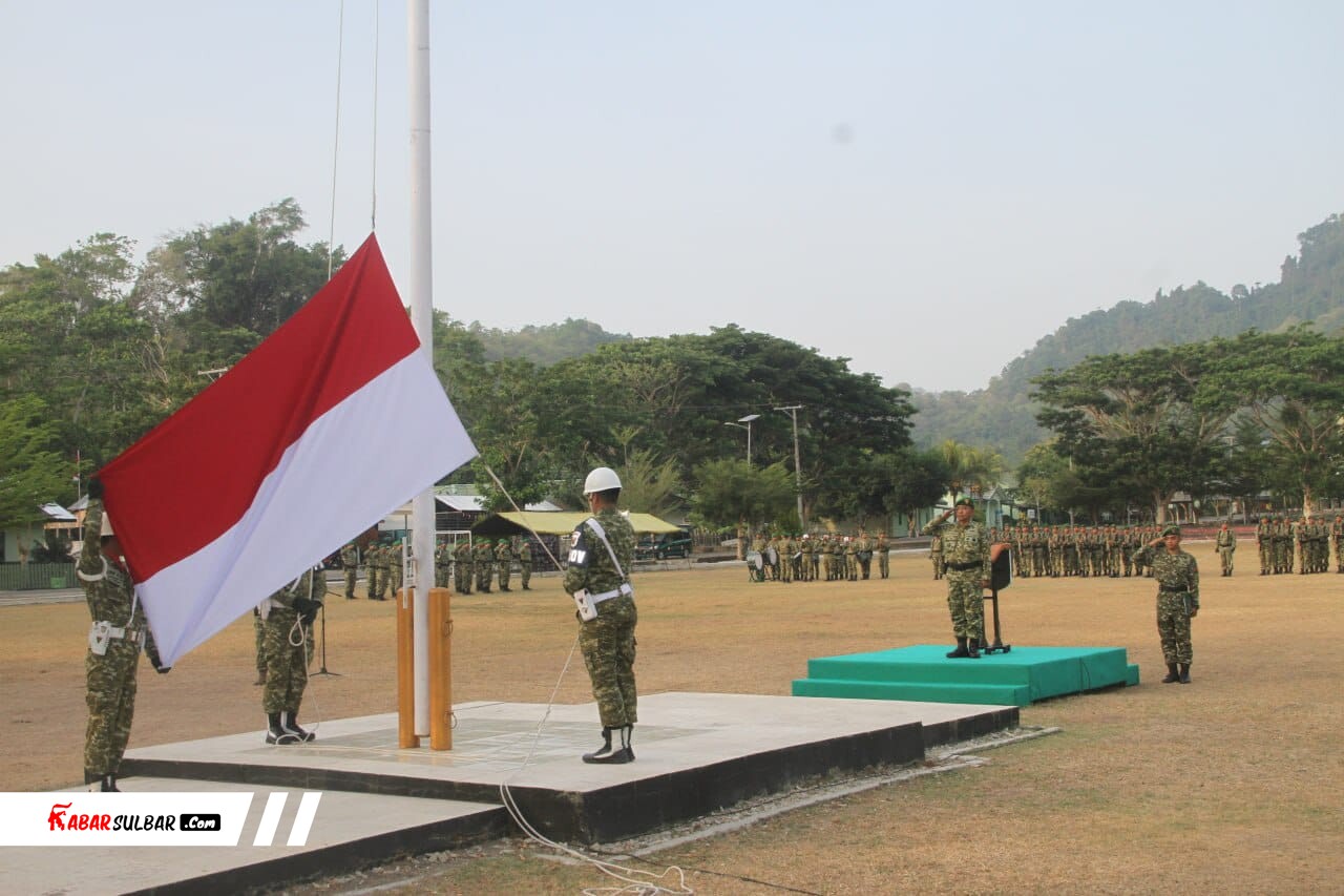 Peringatan HAORNAS ke-43 di Mamuju, Kasrem 142/Tatag Bacakan Amanat Menpora soal Olahraga sebagai Investasi Bangsa