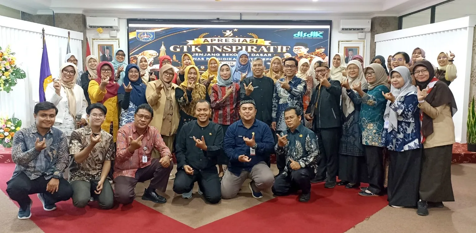 Disdik Depok Umumkan 15 Pemenang Lomba GTK Inspiratif 2026, Ini Daftar Guru dan Kepala Sekolah Terbaik