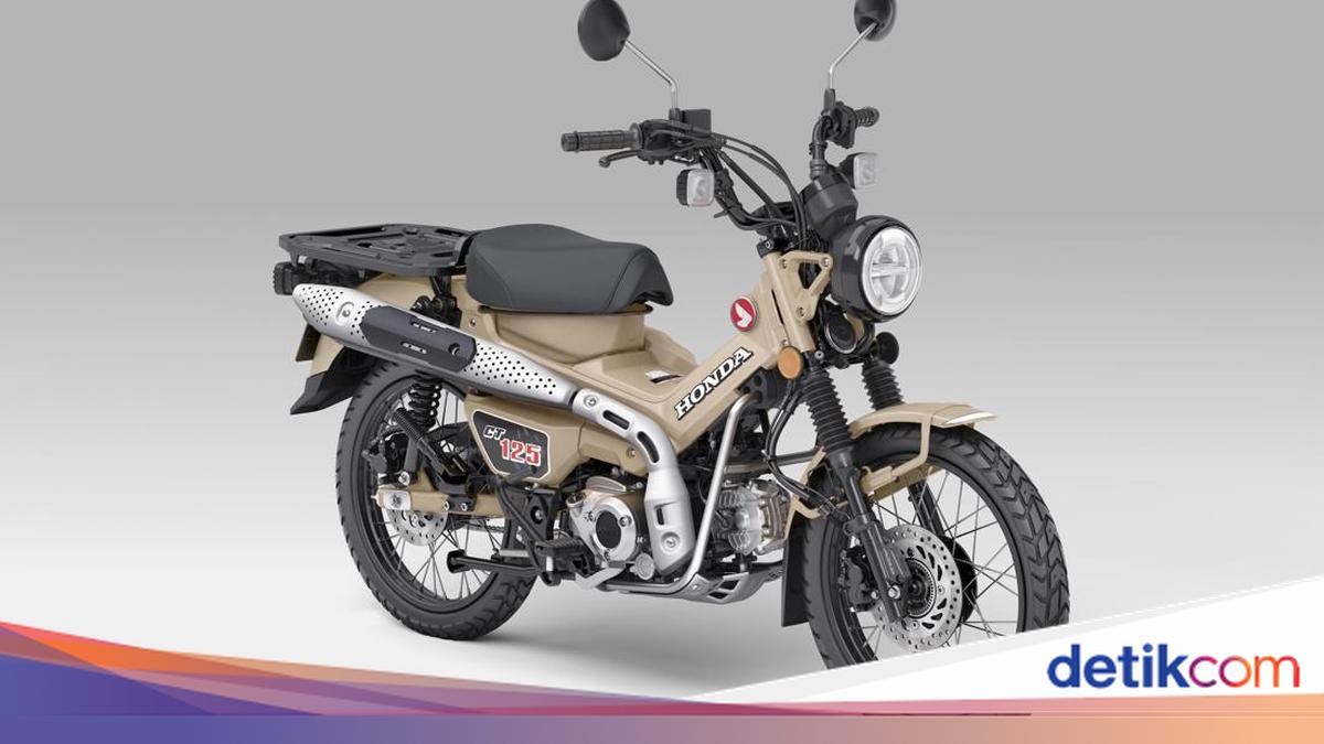 Honda CT125 Matte Fresco Brown Meluncur, Bebek Termahal Rp 83,5 Juta