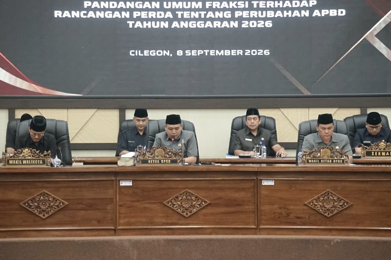 Realisasi Pendapatan Cilegon Baru 45,71 Persen, Target BPHTB dalam Perubahan APBD 2026 Justru Naik Jadi Rp212,88 Miliar