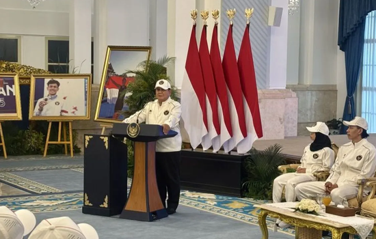 Prabowo Lepas 430 Atlet ke Asian Games 2026, Kenang Perjuangan Atlet Berkuda yang Bertanding dengan Tulang Rusuk Patah
