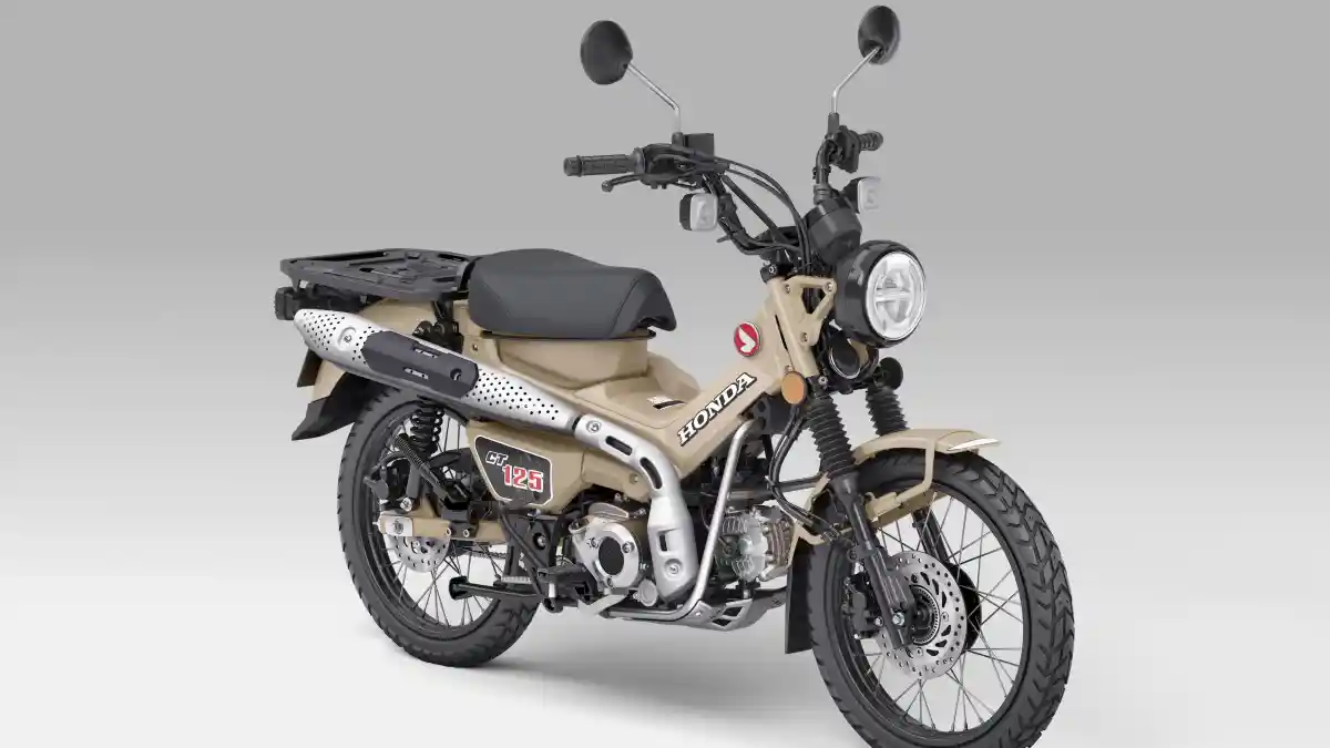 Honda CT125 Warna Baru Matte Fresco Brown Meluncur, Harga Rp83,5 Juta