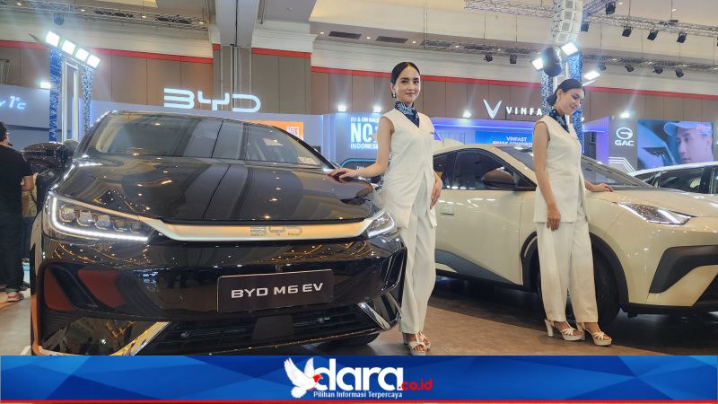 BYD Pamer M6 EV dan M6 DM di GIIAS Bandung 2026, Produksi Subang Resmi Beroperasi