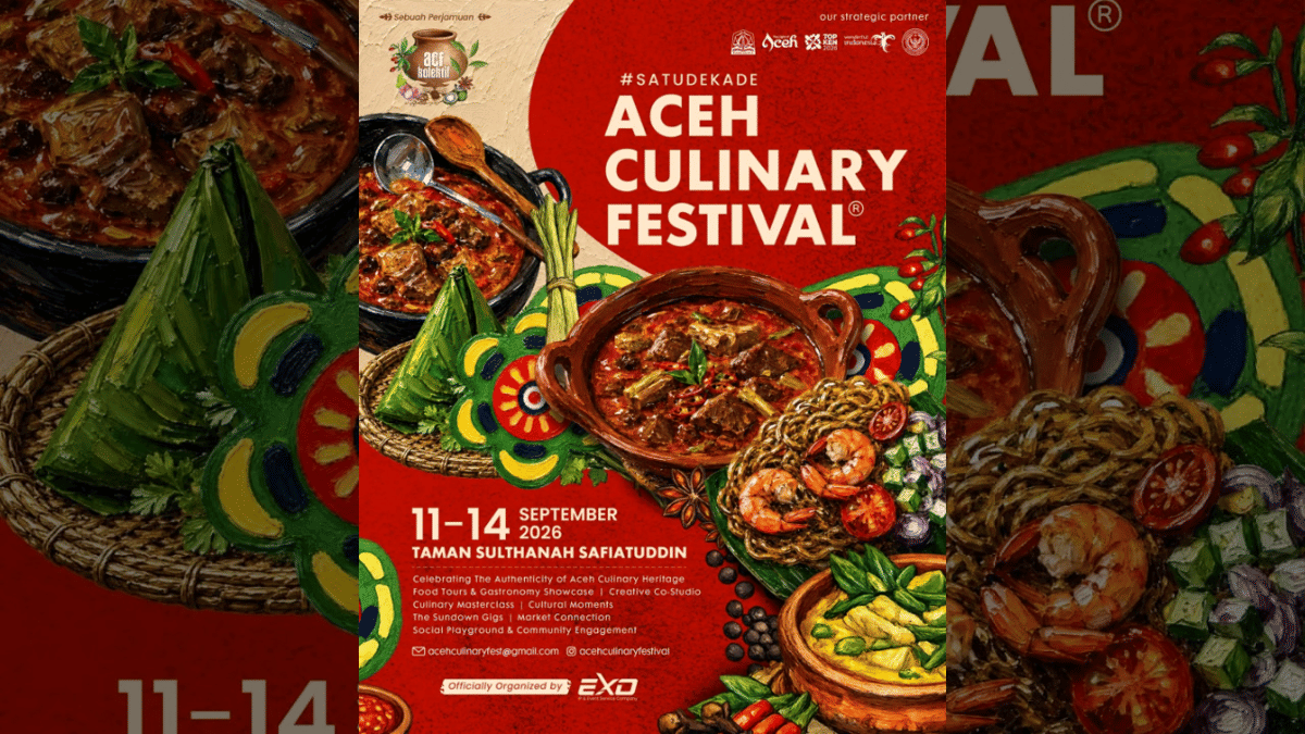 Aceh Culinary Festival 2026 Digelar 11-14 September di Banda Aceh
