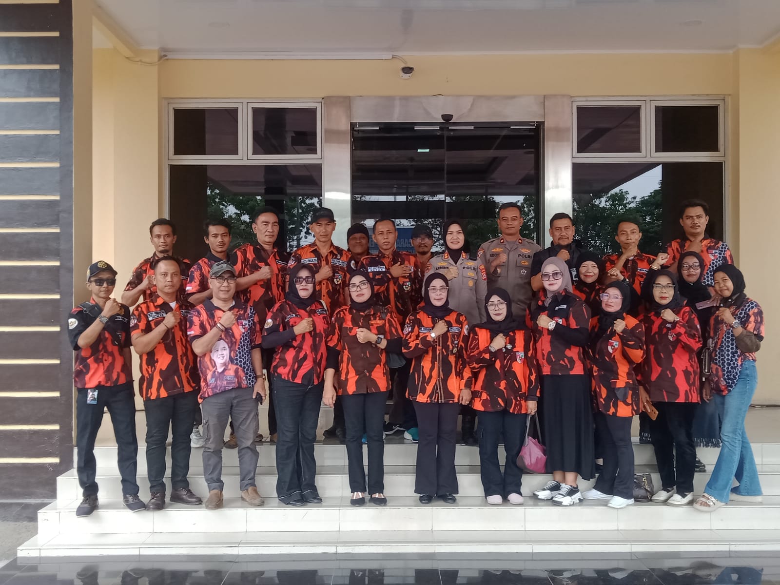 MPC Pemuda Pancasila Lebak Sowan ke Polres, Tegaskan Siap Kawal Kebijakan Pemerintah dan Jaga Kondusivitas