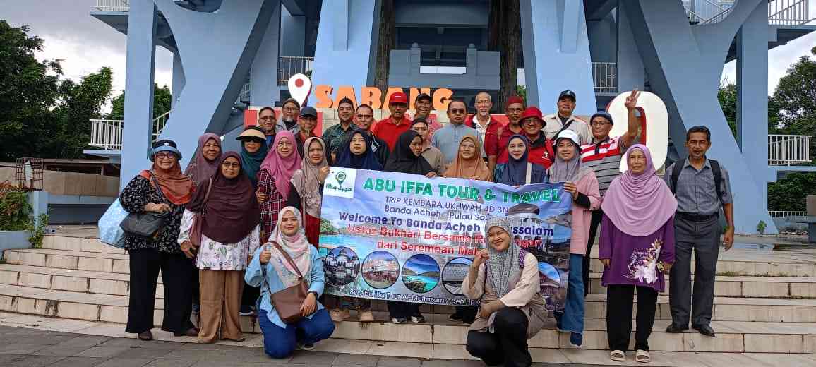 Abu Iffa Tour and Travel Buka Paket Wisata Aceh, Jelajahi Sabang hingga Masjid Baiturrahman