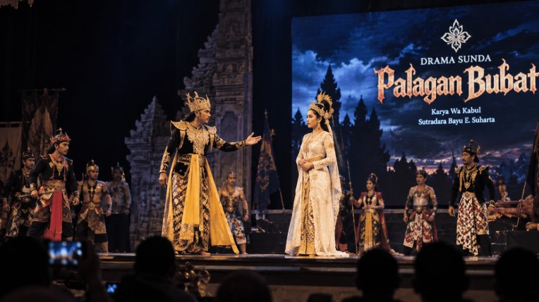 Drama Sunda Palagan Bubat Pentas Lima Sesi di Gedung Pusat Kebudayaan Bandung, Angkat Kisah Hayam Wuruk dan Dyah Pitaloka