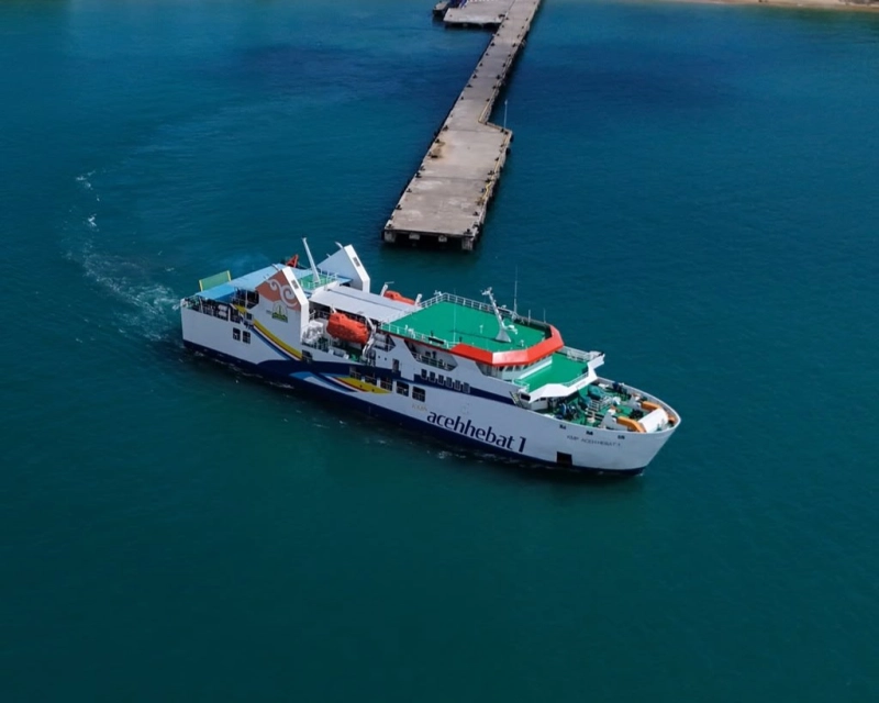 KMP Aceh Hebat 1 Kembali Layani Sinabang–Calang 14 September 2026 Usai Dermaga Calang Diperbaiki