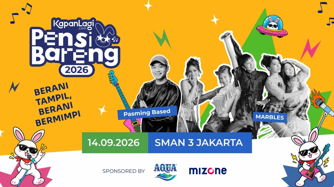 KapanLagi Pensi Bareng 2026 Dimulai, SMAN 3 Jakarta Jadi Sekolah Pertama