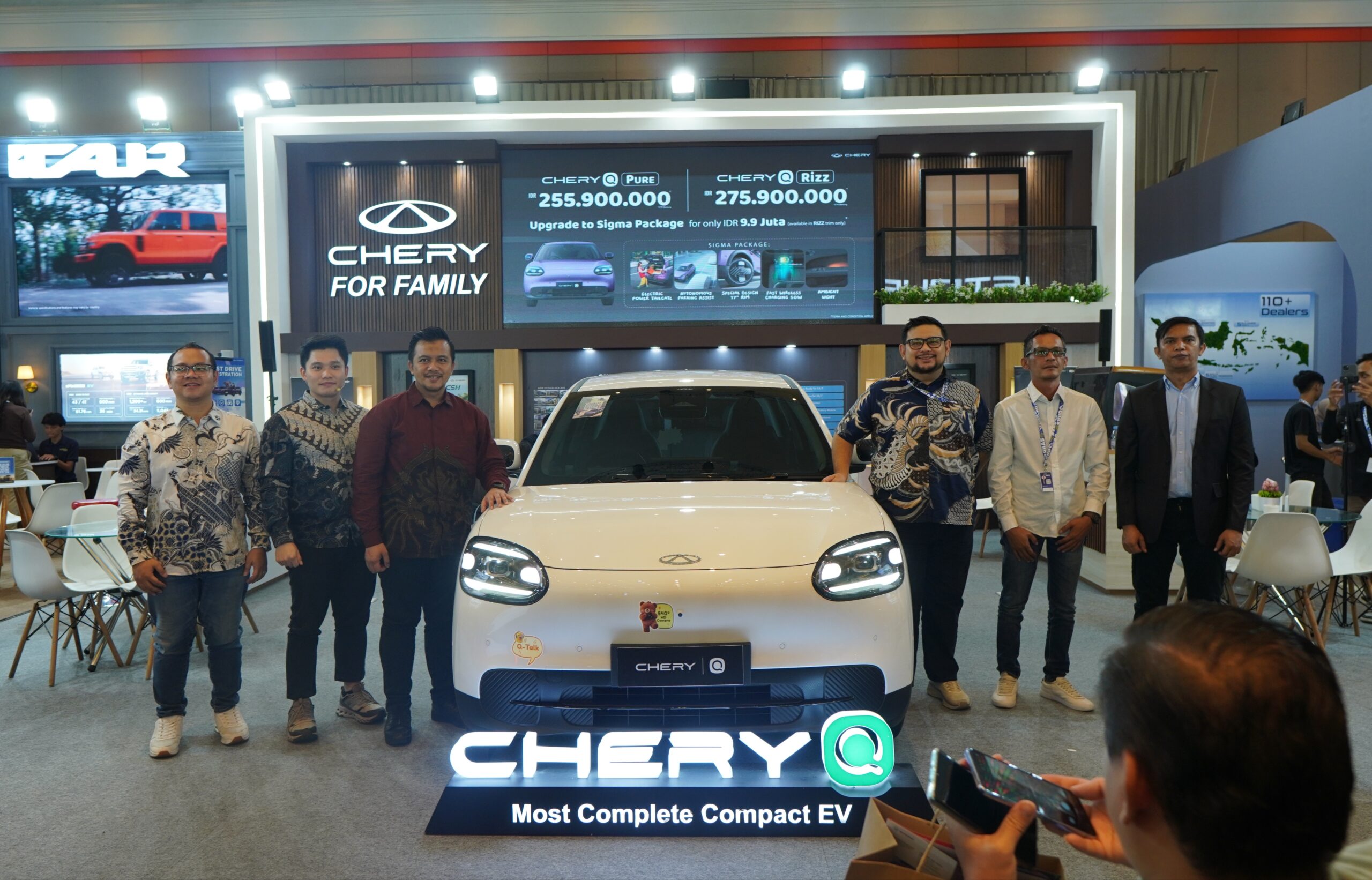 GIIAS Bandung 2026 Digelar di Sudirman Grand Ballroom, Chery Boyong 4 Mobil Listrik Mulai Rp255,9 Juta